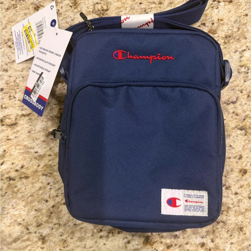 Champion Dark Blue Men's Messenger Bag